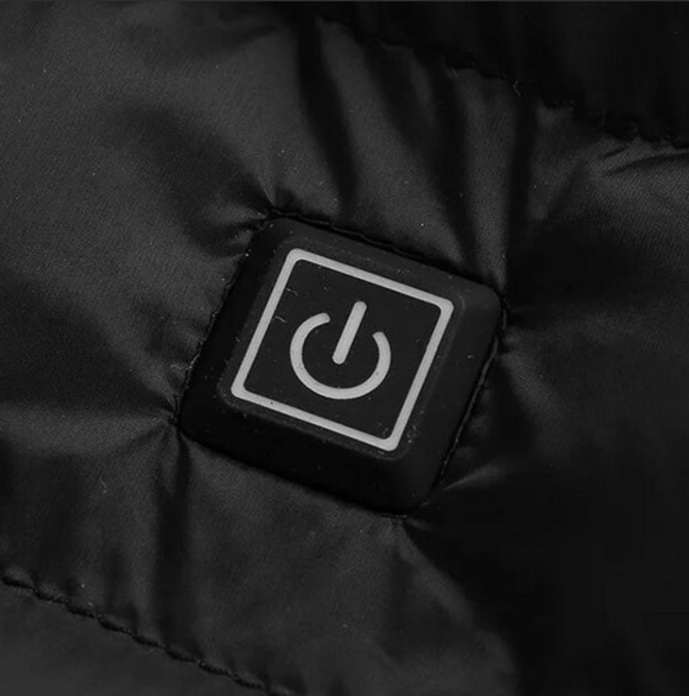 Куртка з підігрівом від PowerBank Single control 4 zones чорний розмір L - Зображення 9