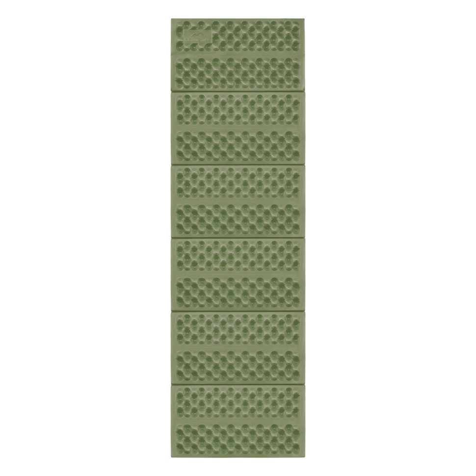 Килимок складний IXPE Naturehike CNK2550WS030, алюмінієва плівка, 195x60x1.8 см, оливковий-зелений
