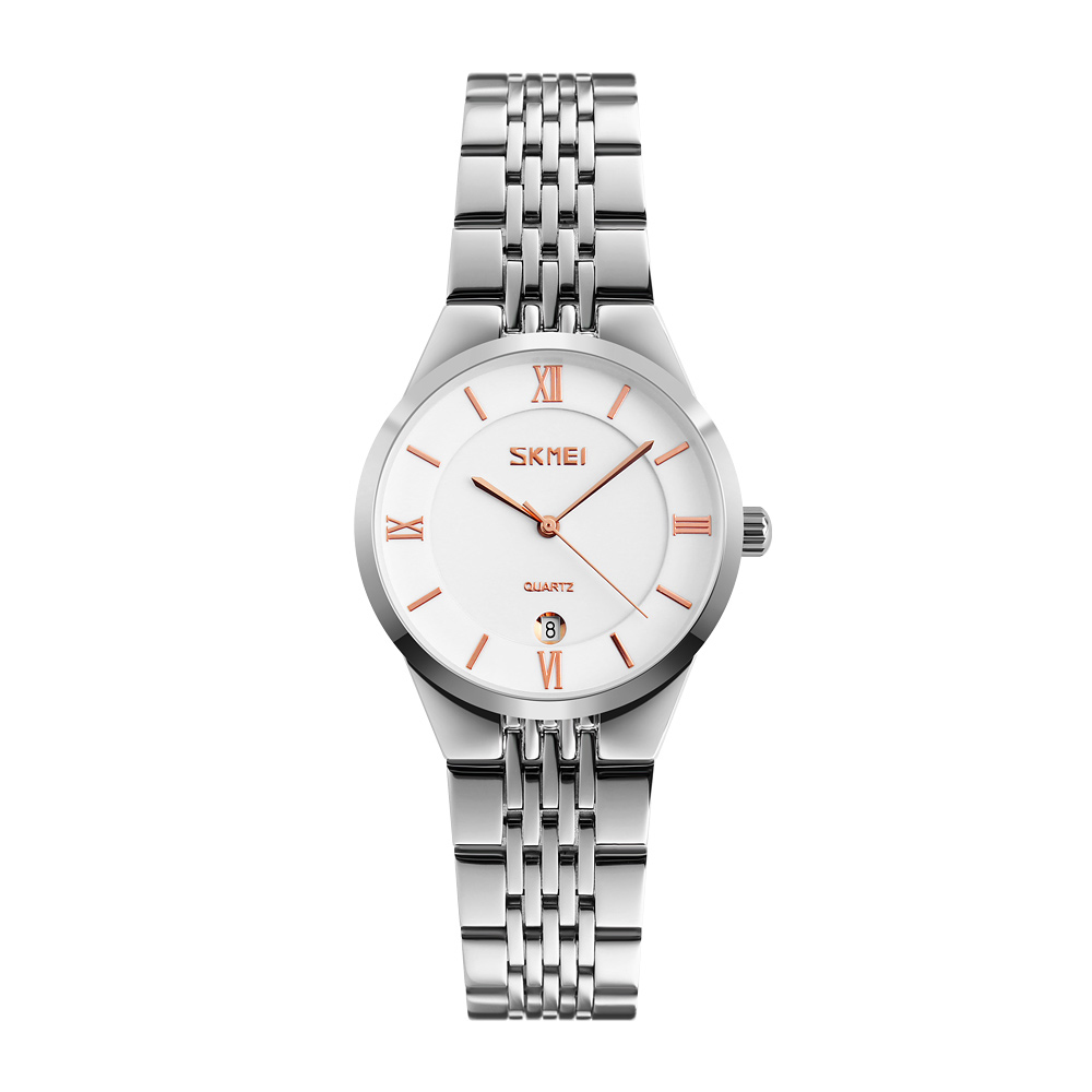 Жіночий годинник Skmei 9139WTGD-S White-Gold S