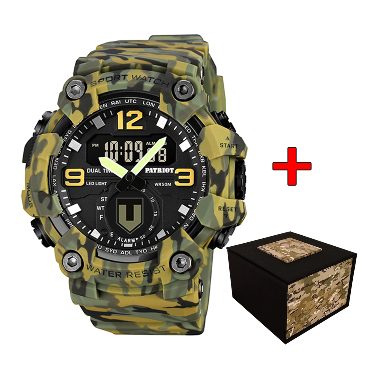 Patriot 003CMGRTRO ТРО Зелений камуфляж + Коробка.