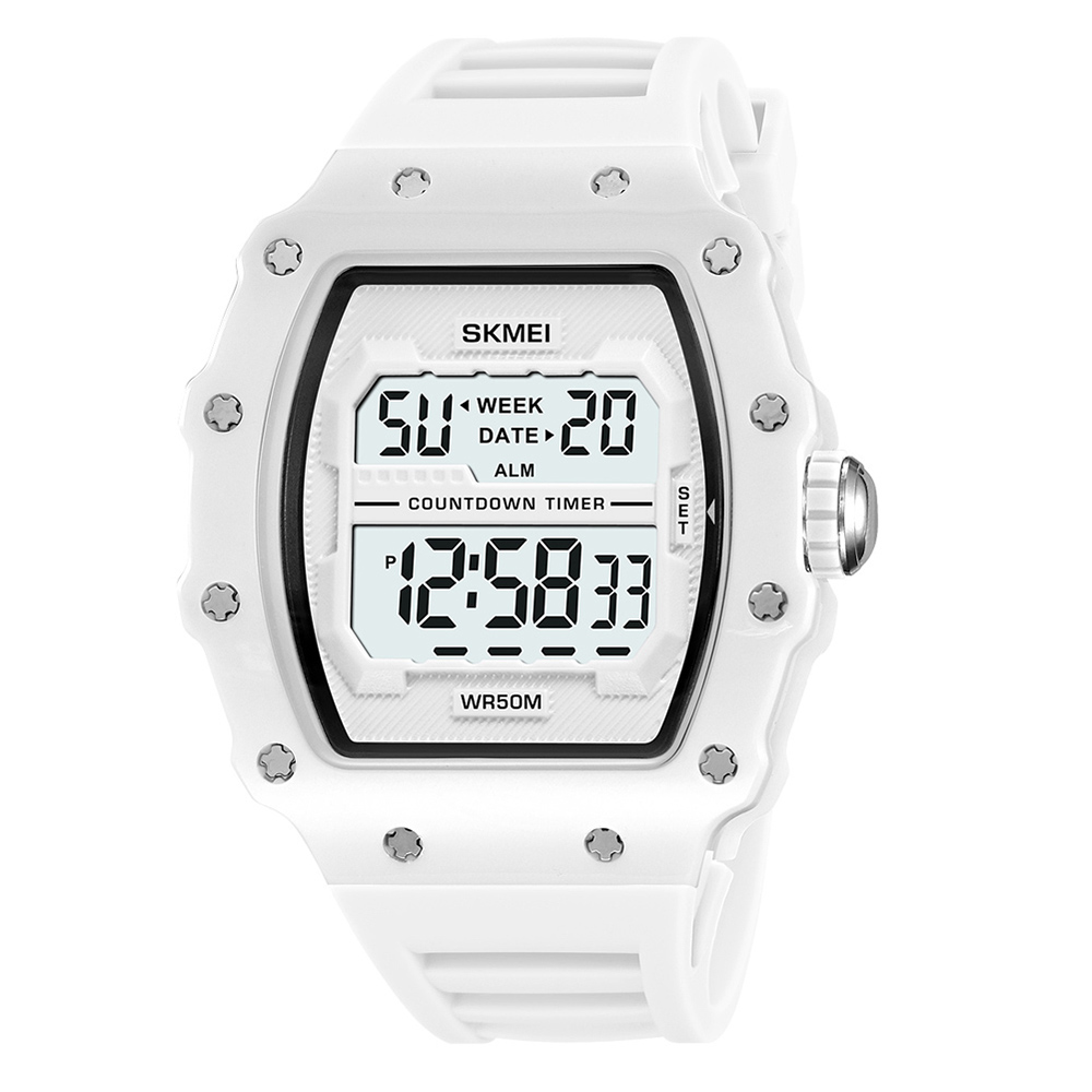 Чоловічий годинник Skmei 2296WT White