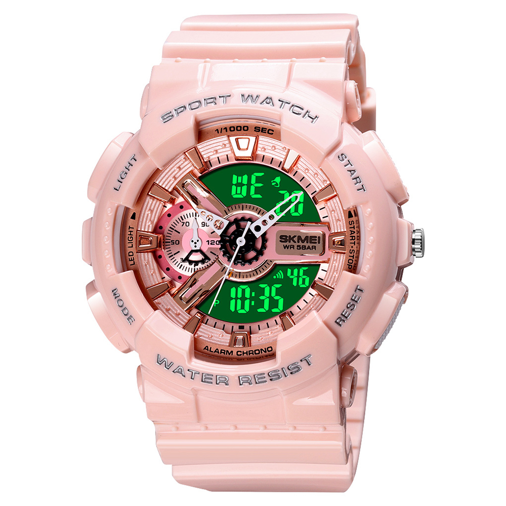 Жіночий годинник Skmei 1688 Pink-Cuprum