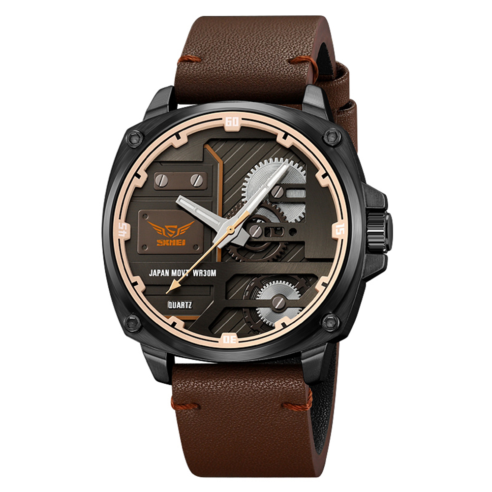 Чоловічий годинник Skmei 2289BKBN Black-Brown