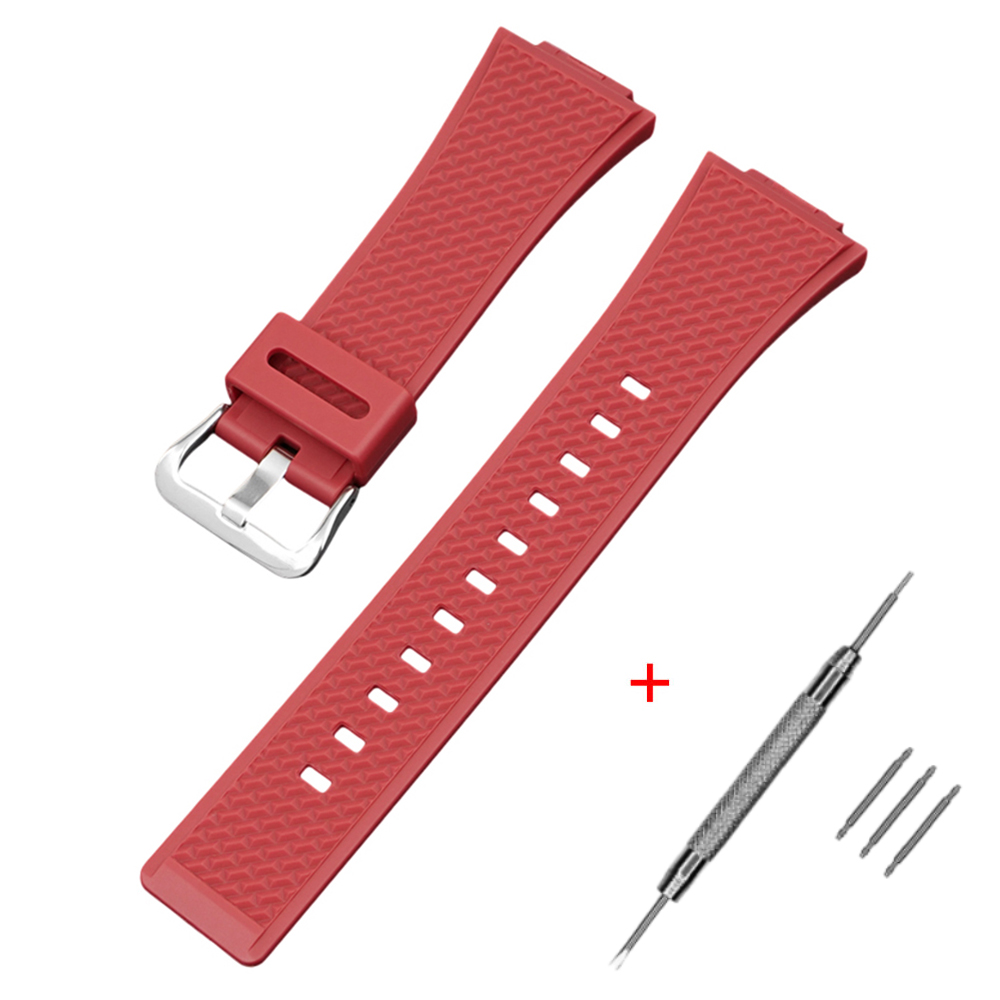Ремінець для Casio G-Shock GA-100/110 Red SI R