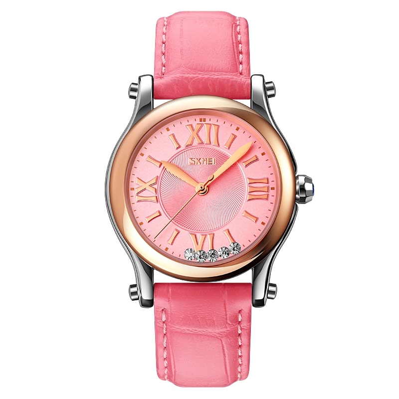 Класичний жіночий годинник Skmei 9265PK Pink