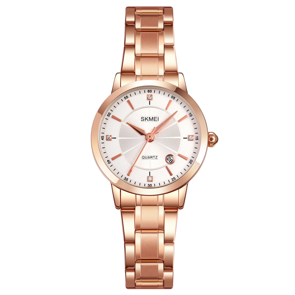 Жіночий годинник Skmei 1819RGSI Rose Gold-Silver