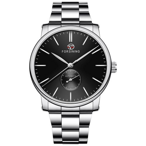 Forsining 8214 Silver-Black