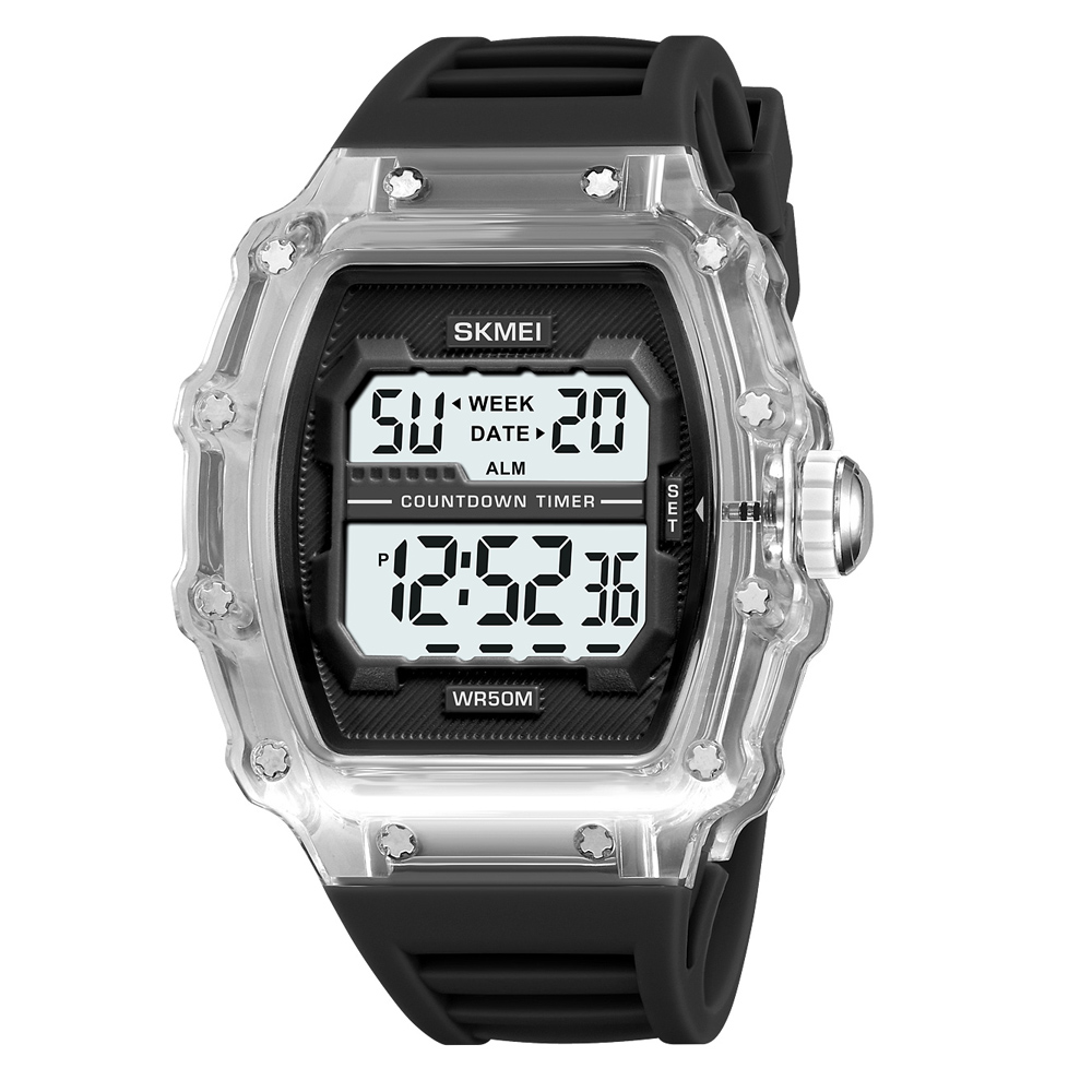 Чоловічий годинник Skmei 2296WTBK White-Black