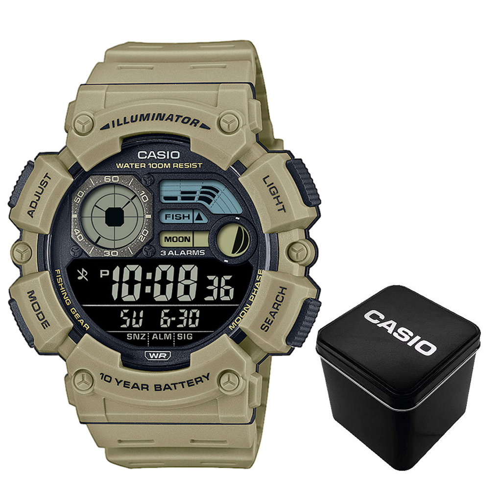Чоловічий годинник Casio WS-1500H-5B