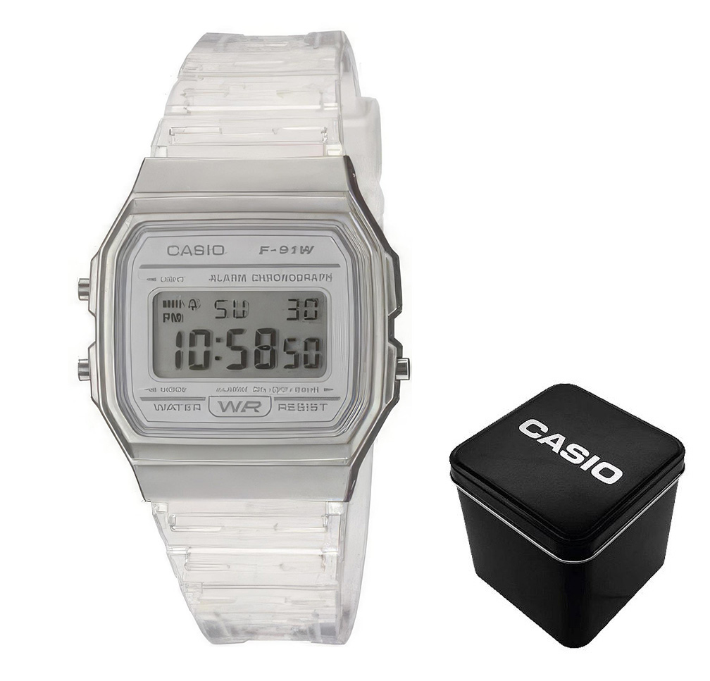 Жіночий годинник Casio F-91WS-7D