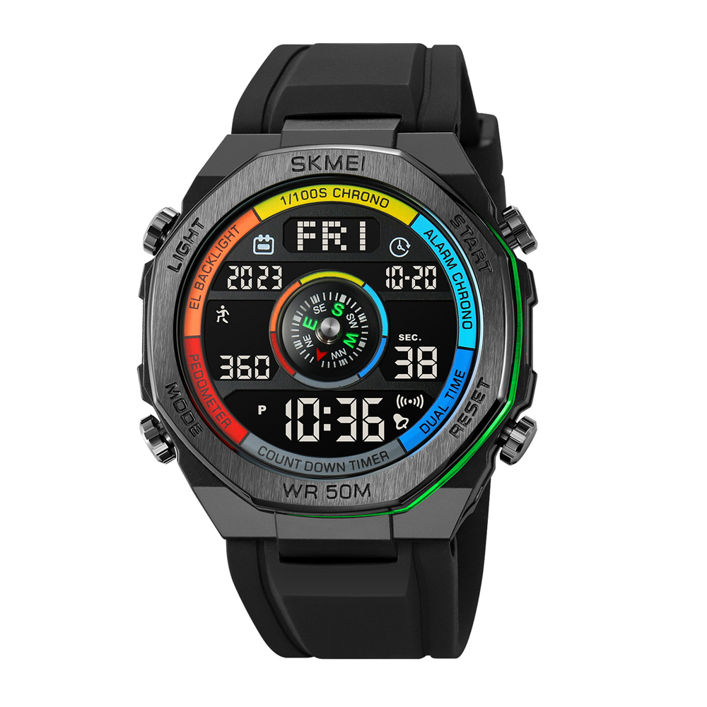 Чоловічий годинник Skmei 2209CLGN Colorful-Green