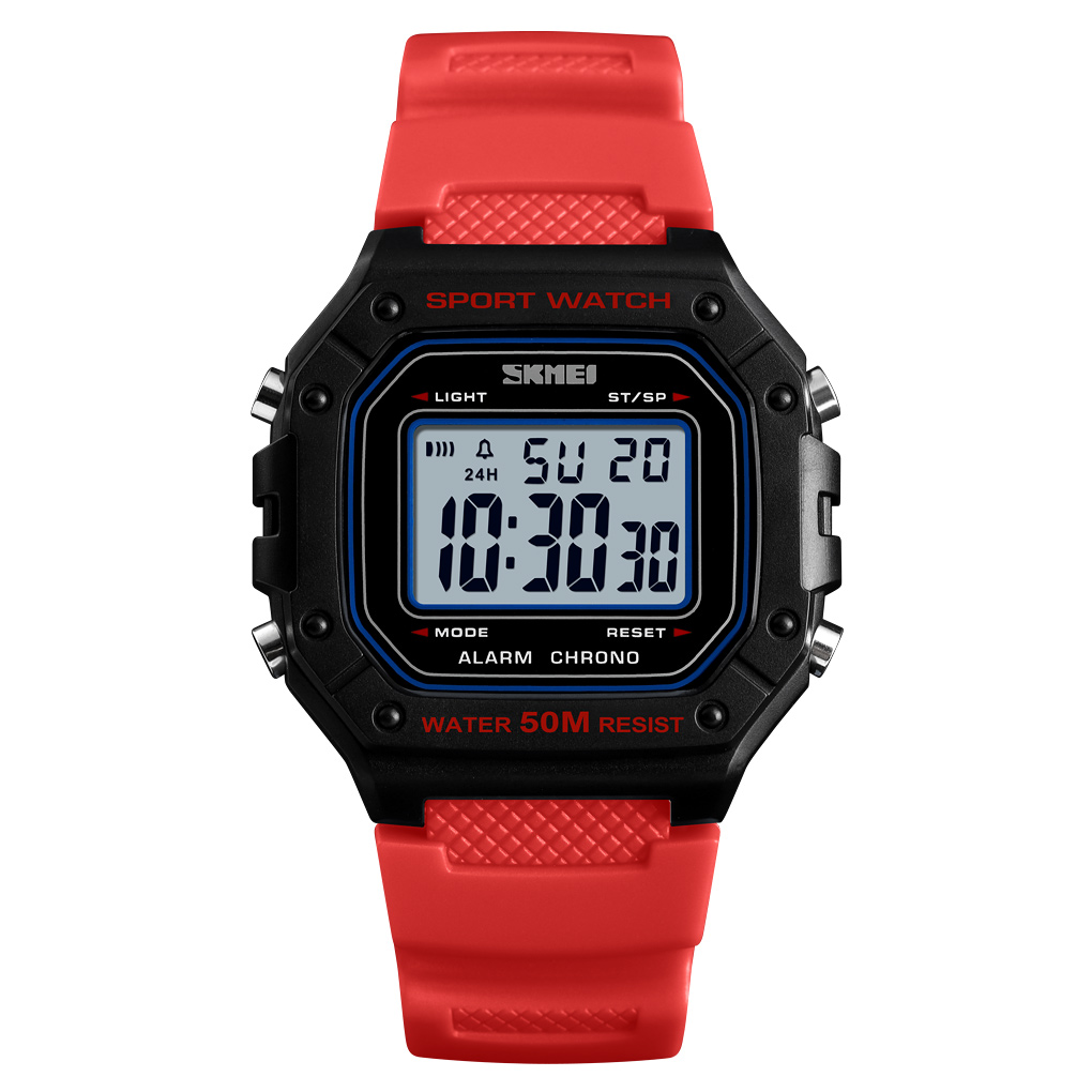 Чоловічий годинник Skmei 1496RD Red