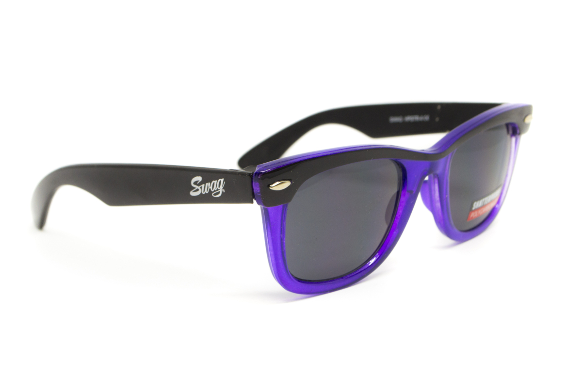 Окуляри захисні Swag Hipster-4 Purple (gray), сірі