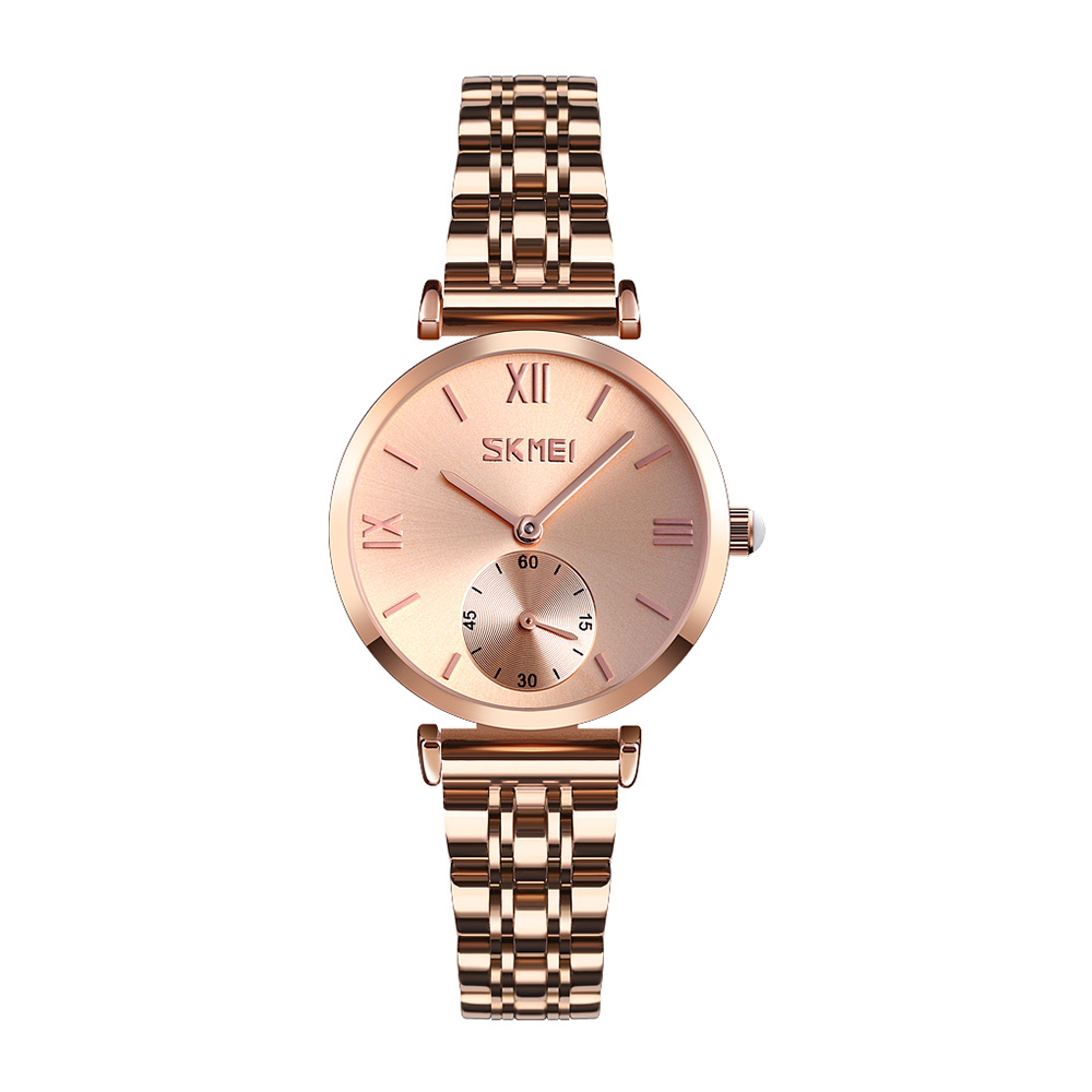 Жіночий годинник Skmei 9198RGRG-S Rose Gold - Rose Gold Lady