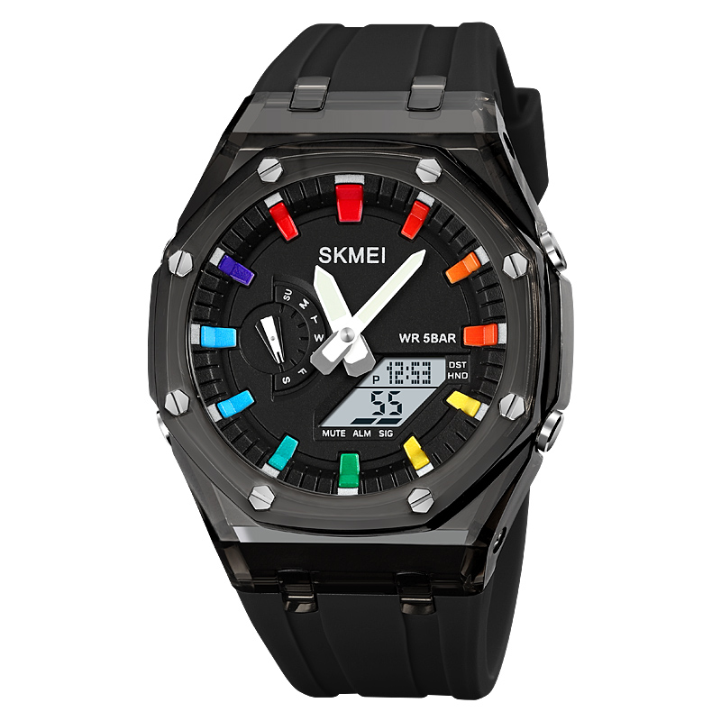 Наручний годинник Skmei 2100BKWT Black-White