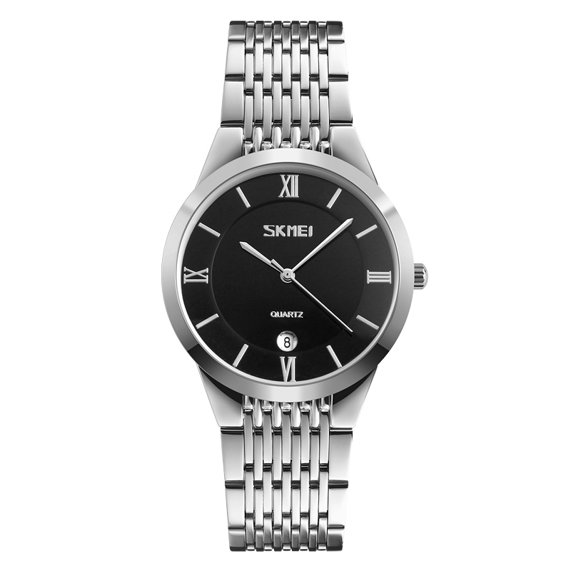 Жіночий годинник Skmei 9139BKSI-B Black-Silver B