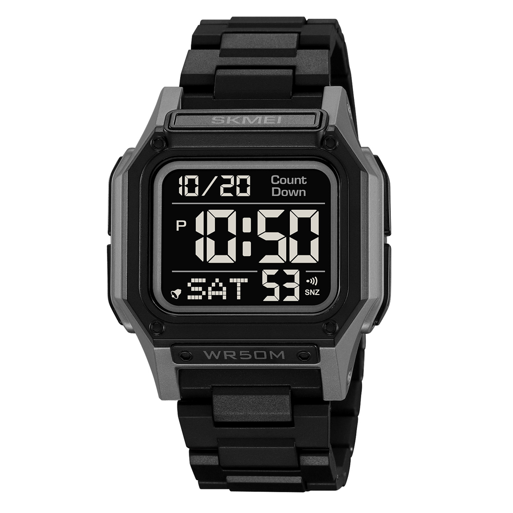 Чоловічий годинник Skmei 2264GYBK Black-Grey-Black