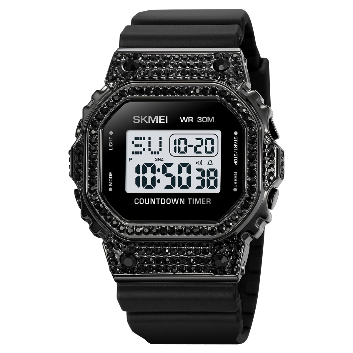 Жіночий годинник Skmei 2000BK Black