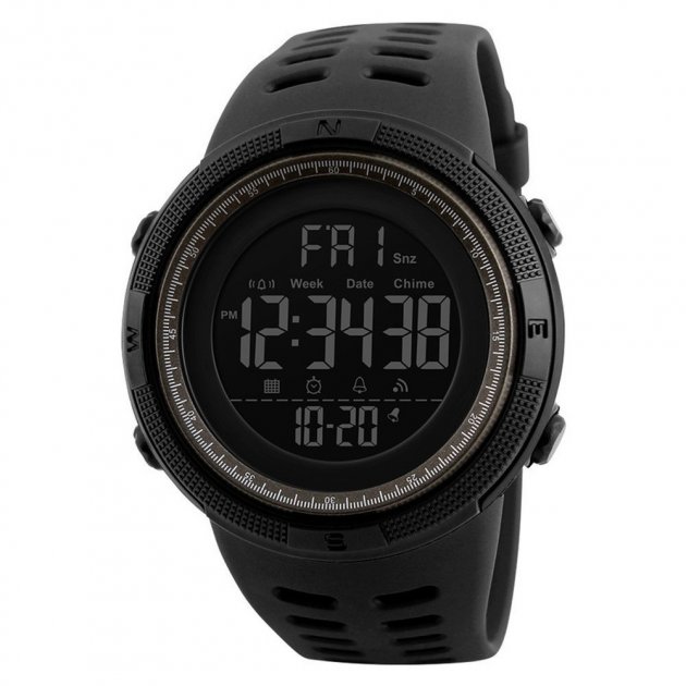 Чоловічий годинник Skmei 1251BN Black-brown