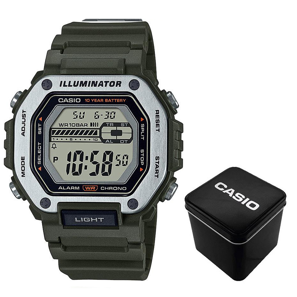 Чоловічий годинник Casio MWD-110H-3A