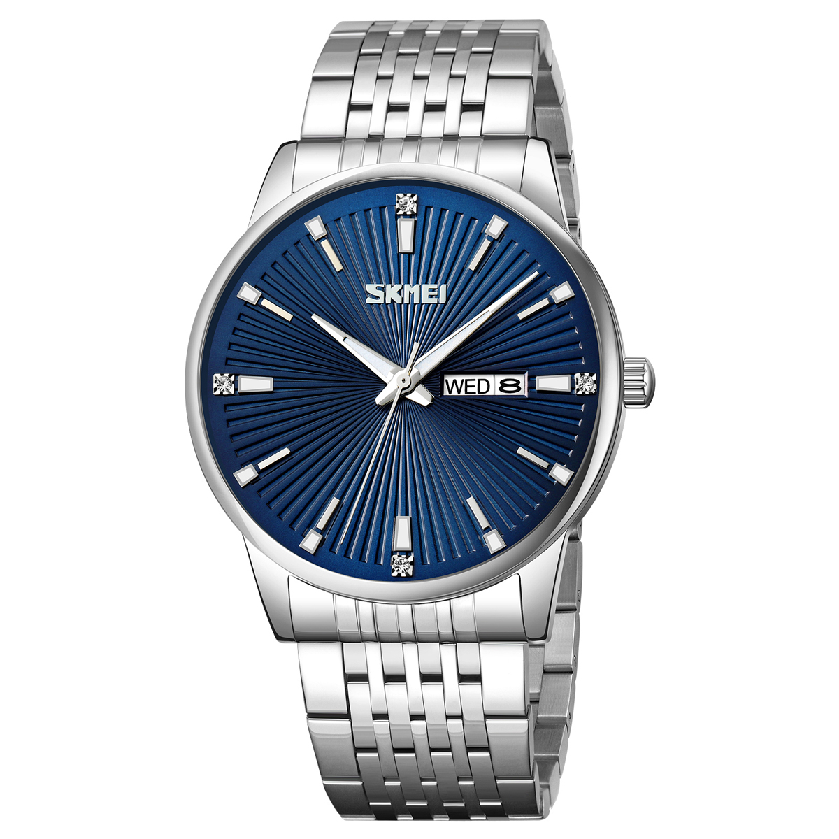 Чоловічий годинник Skmei 9323SIBU Silver-Blue