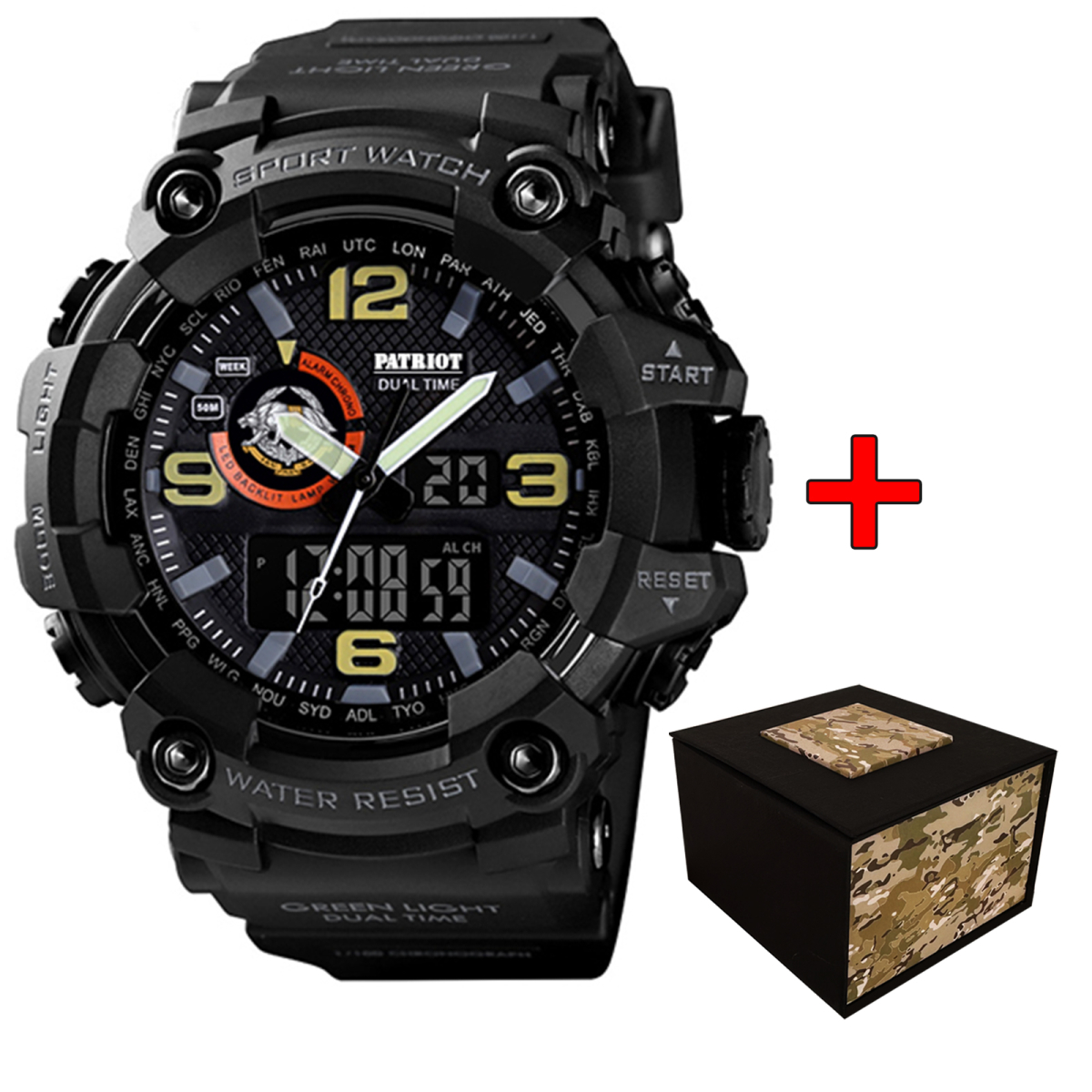 Patriot 002BKSSO ССО Чорні + Коробка