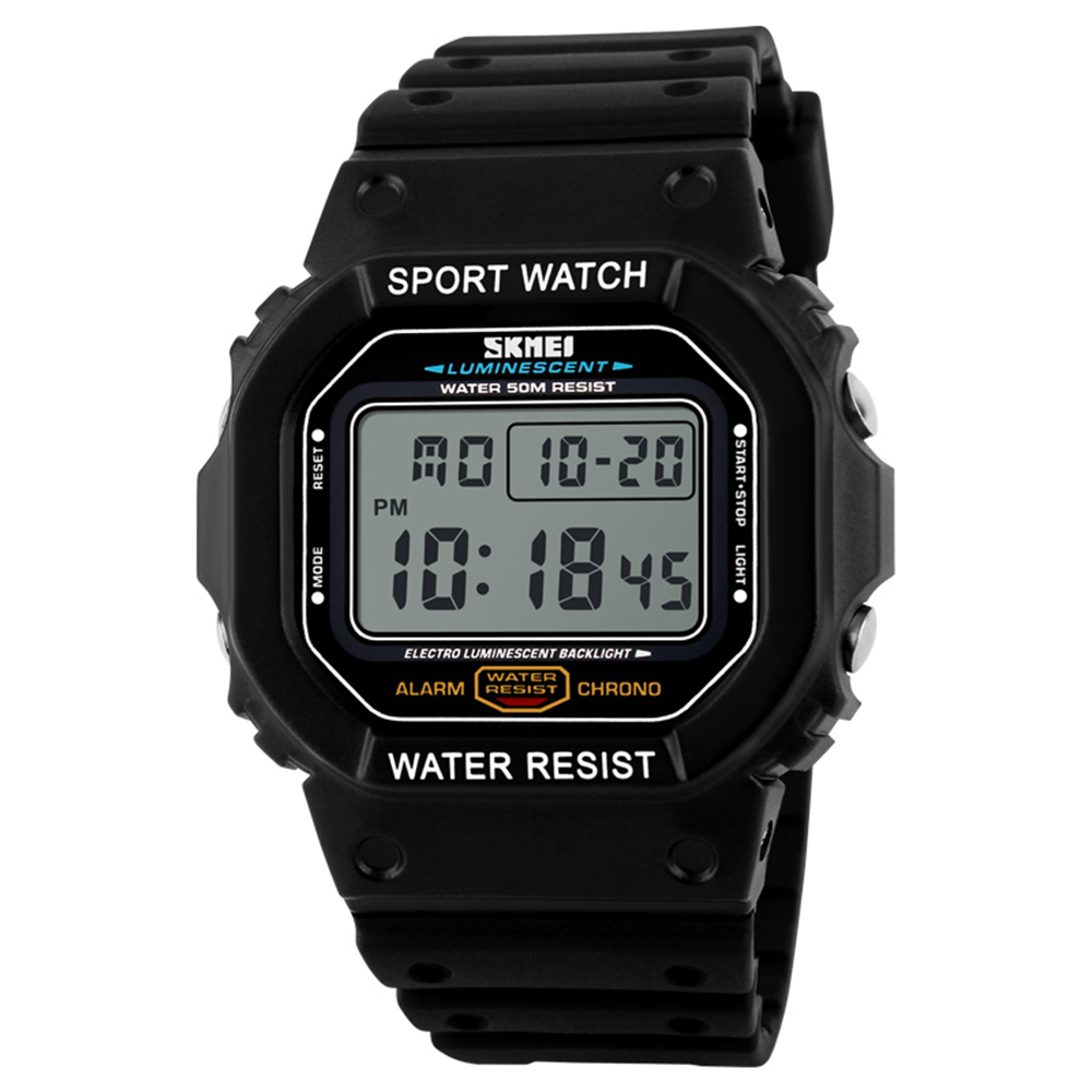 Чоловічий годинник Skmei 1134BKWT Black-White
