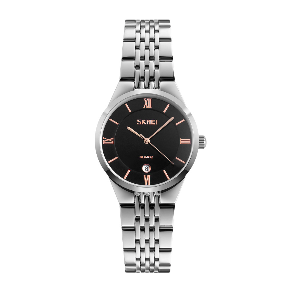 Жіночий годинник Skmei 9139BKGD-S Black-Gold S