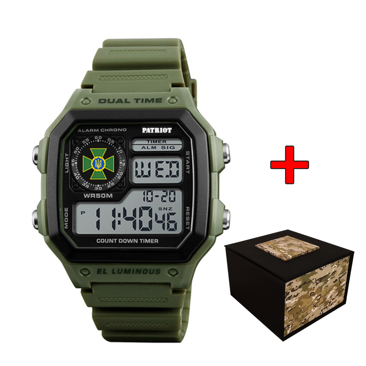 Patriot 010AGDPS ДПС Зелені + Коробка