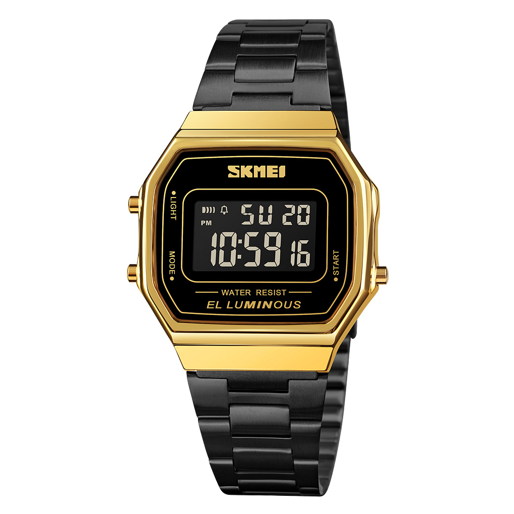 Чоловічий годинник Skmei 1647GDBK Gold-Black