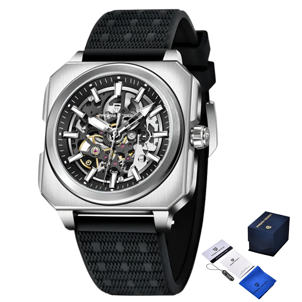 Чоловічий годинник Pagani Design PD-1791 Black-Silver