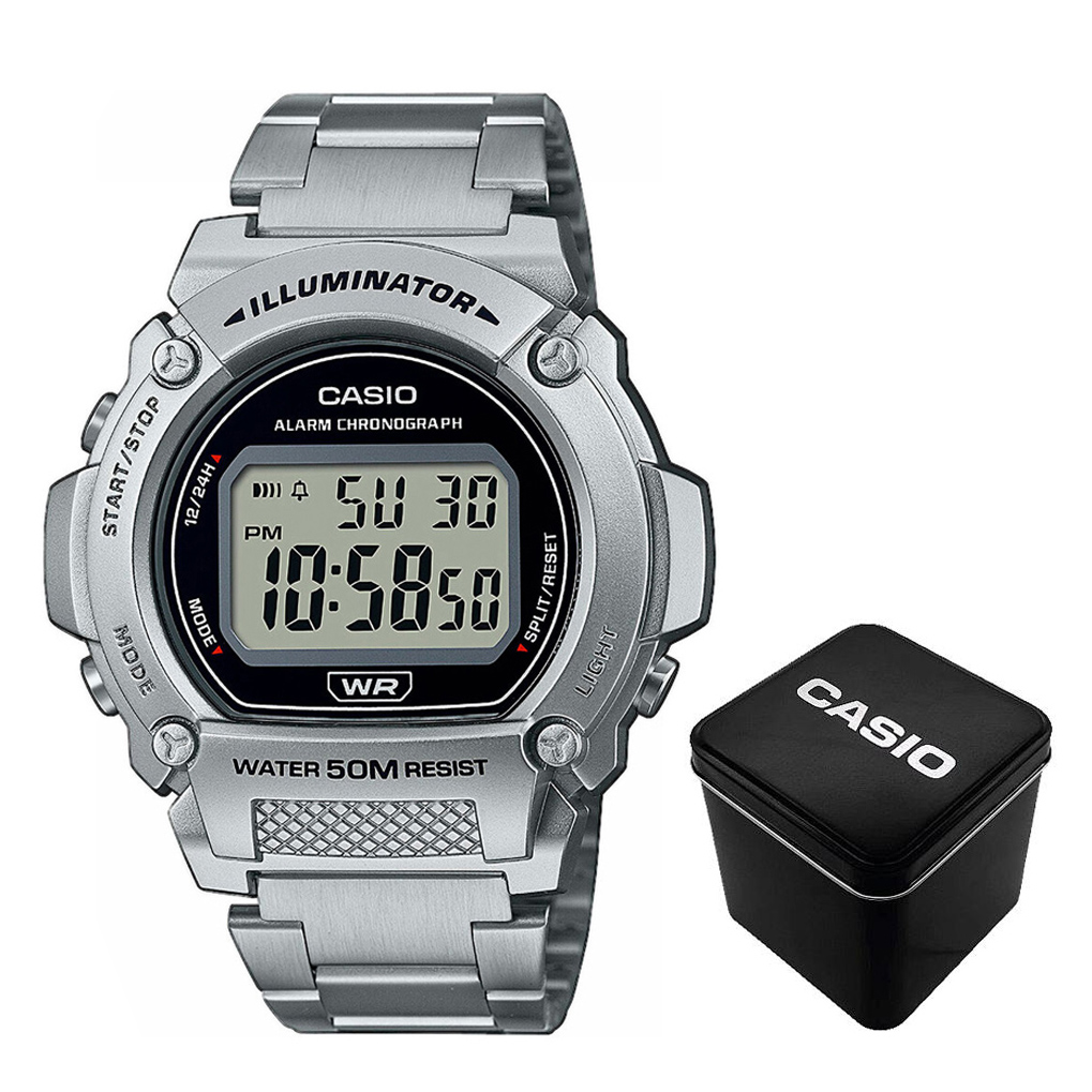 Чоловічий годинник Casio W-219HD-1A