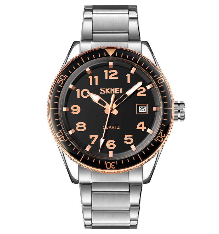 Чоловічий годинник Skmei 9232SRGBK Rose Gold-Black