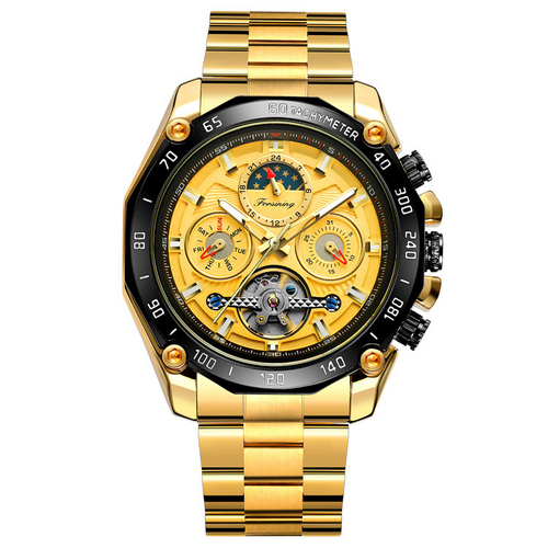 Forsining 6913 Gold-Black-Gold