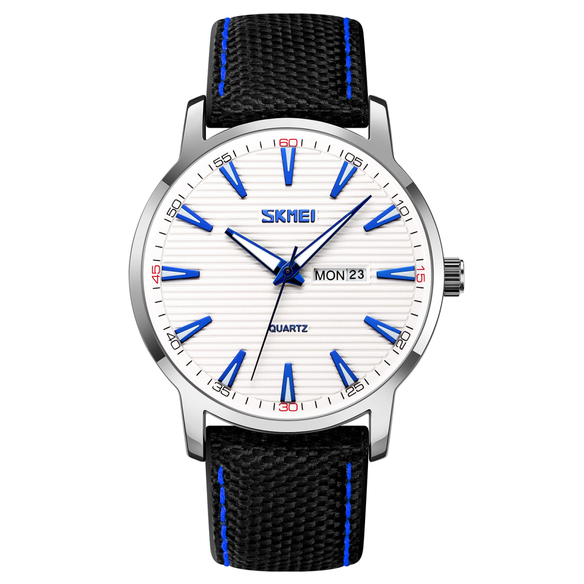 Чоловічий годинник Skmei 9303SIBU Silver-Blue