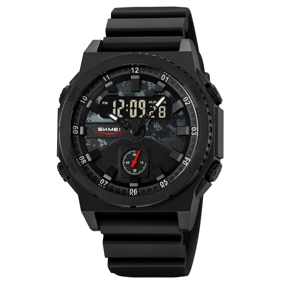 Спортивний чоловічий годинник Skmei 2355BK Black