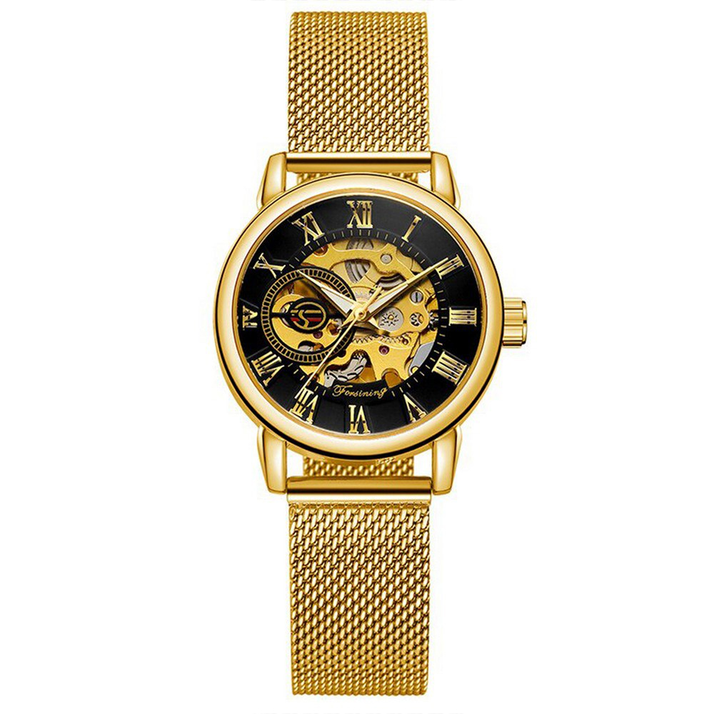 Forsining 8099M Gold-Black Lady Mesh