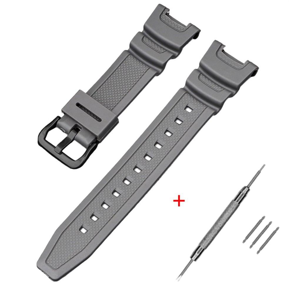 Ремінець для Casio SGW-100 Gray BK