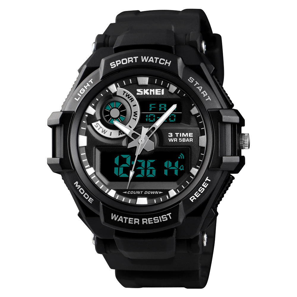 Чоловічий годинник Skmei 1357BK Black