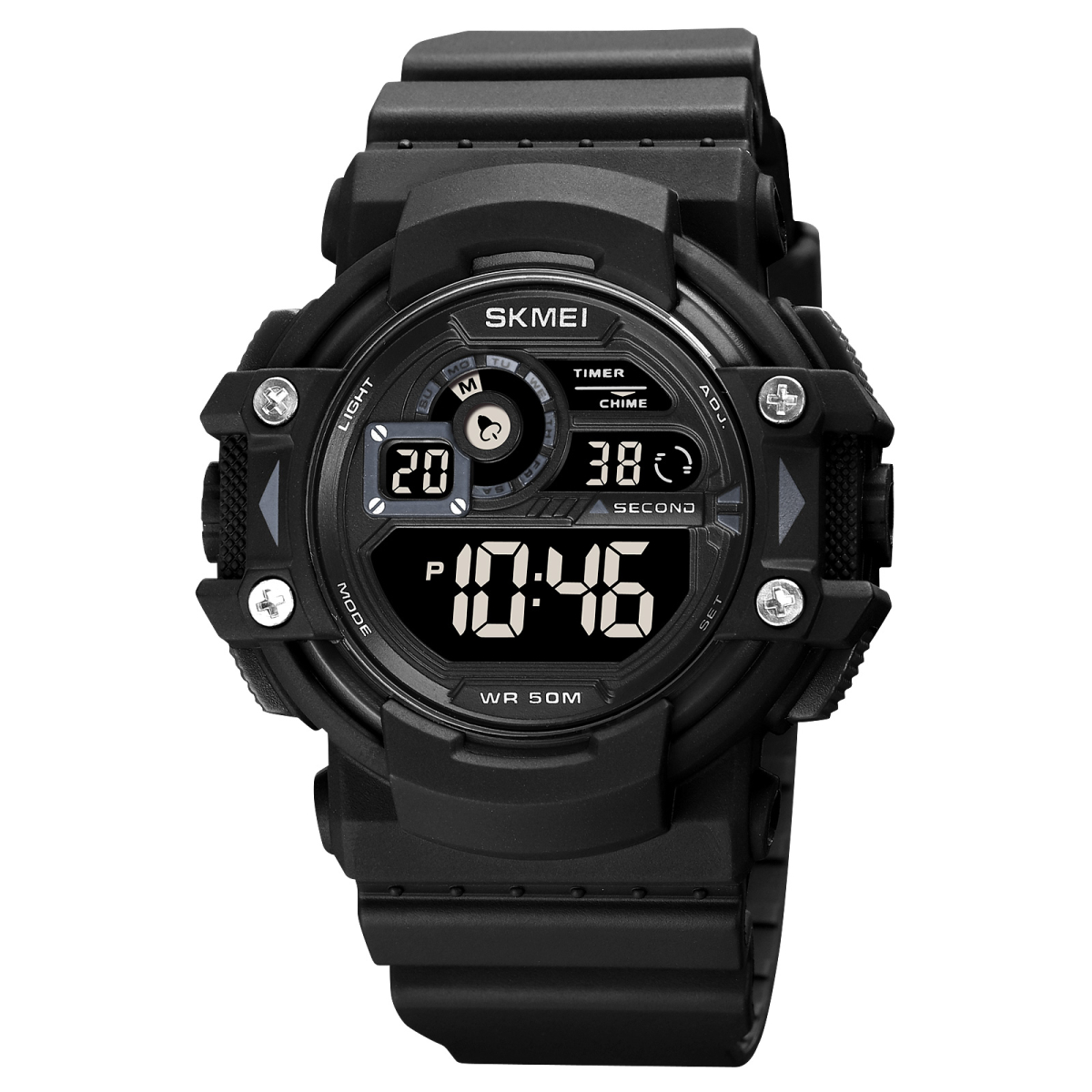 Skmei 1778BKBK Black-Black STOPPED