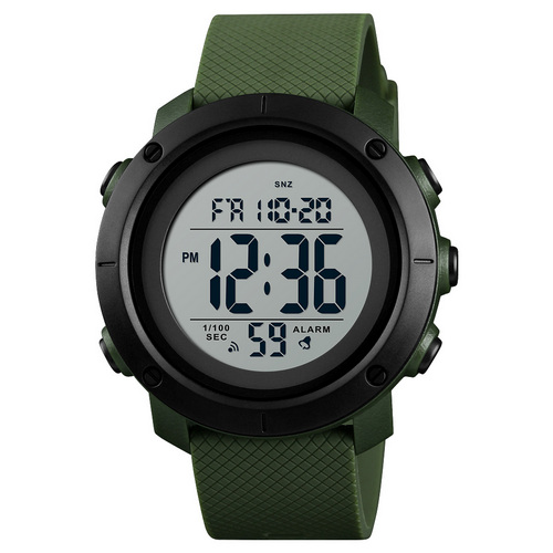 Чоловічий годинник Skmei 1426AGWT Army Green-White