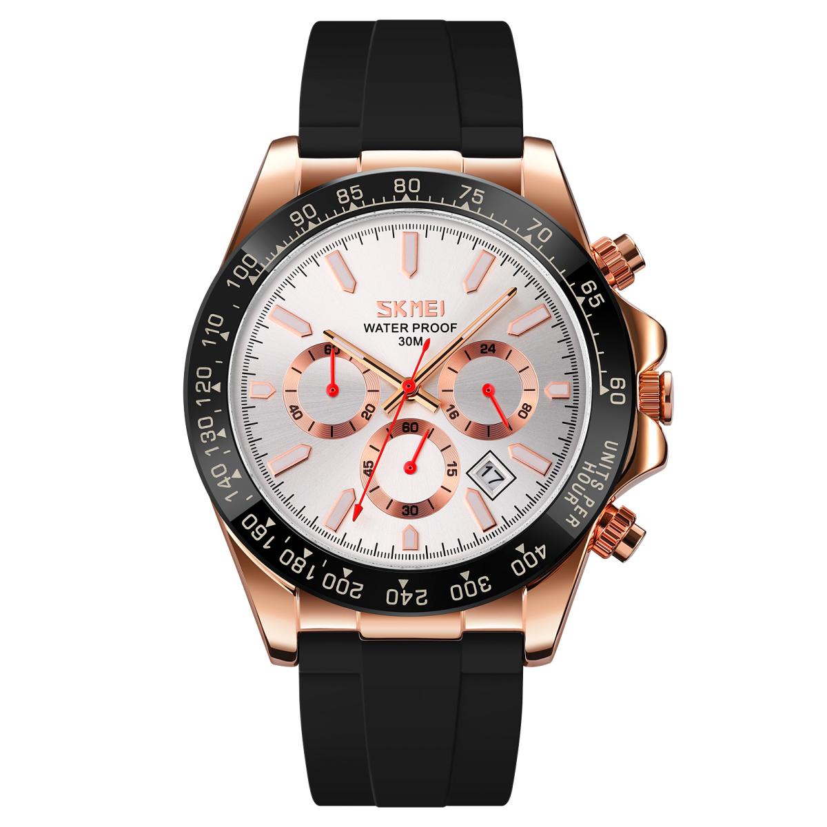 Чоловічий годинник Skmei 9275RGSI Rose Gold-Silver