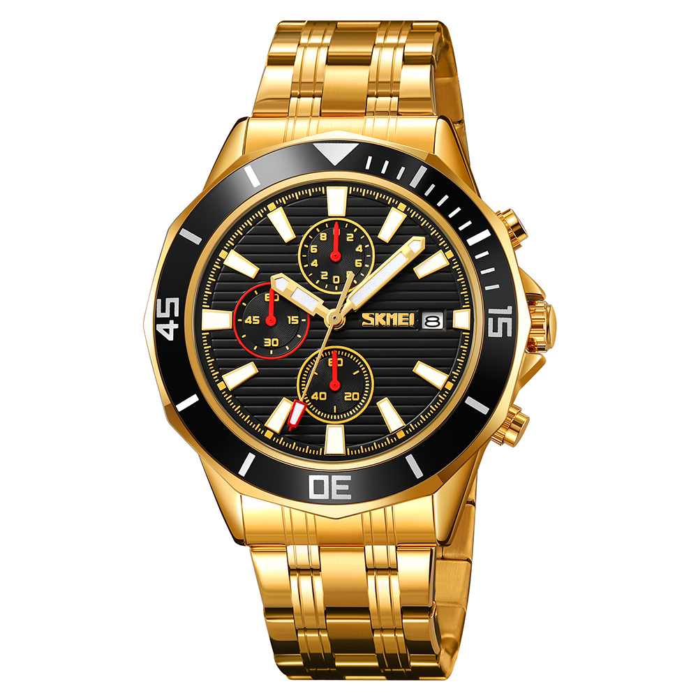 Чоловічий годинник Skmei 9335GDBK Gold-Black