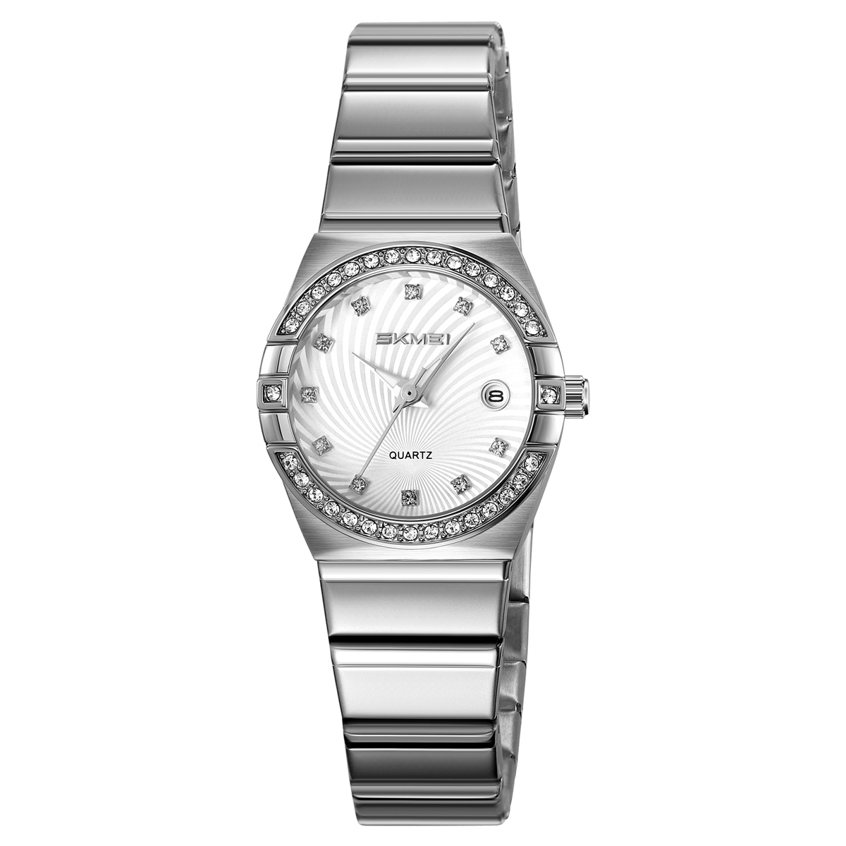 Жіночий класичний годинник Skmei 2342SI Silver