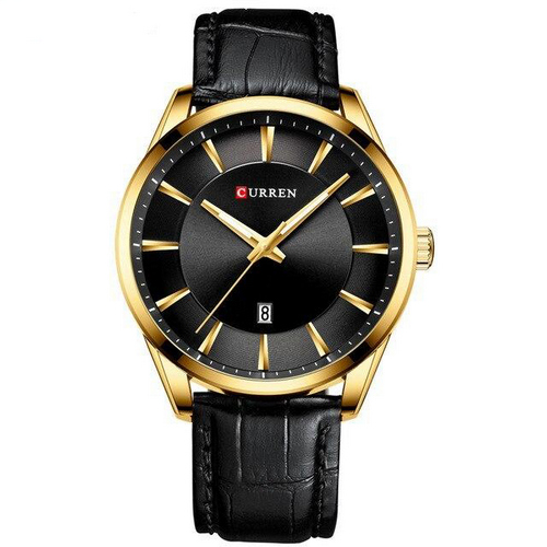Чоловічий годинник Curren 8365 Black-Gold