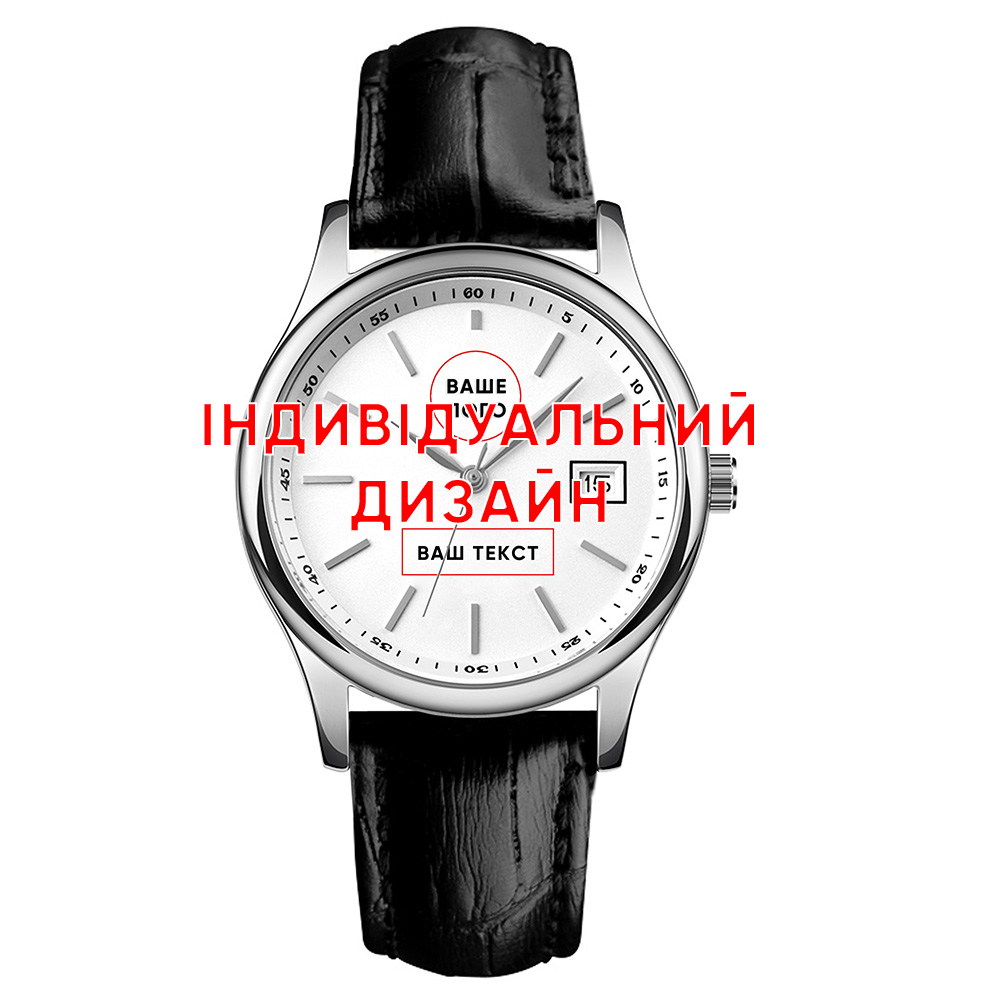 Класичний годинник Awarder 023 Gold Leather під Індивідуальний дизайн, шкіряний ремінець, японський механізм