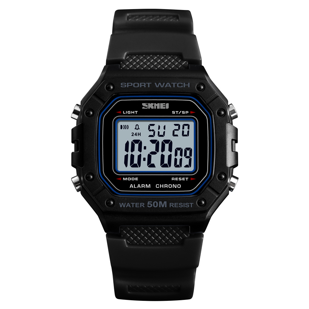 Чоловічий годинник Skmei 1496BKWT Black-White
