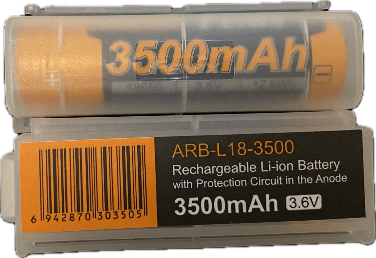 Акумулятор Fenix 3500mAh ARB-L18 18650 - Зображення 6