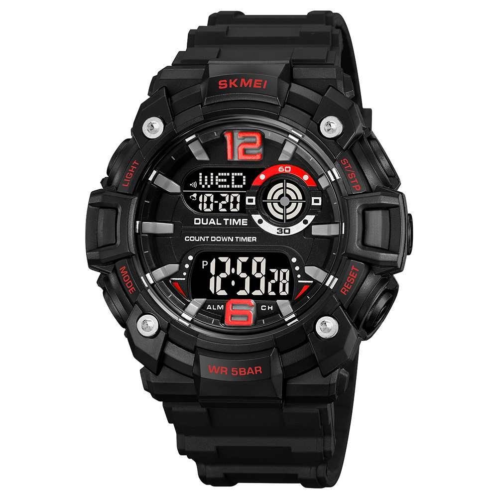 Чоловічий годинник Skmei 2018RDBK Red-Black