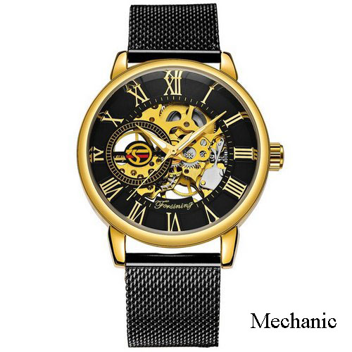 Forsining 8099 Black-Gold-Black